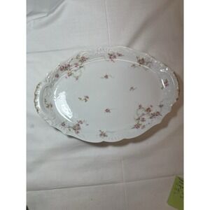 Theodore Haviland Limoges France Serving Platter 15‎ 3/4" X 11"